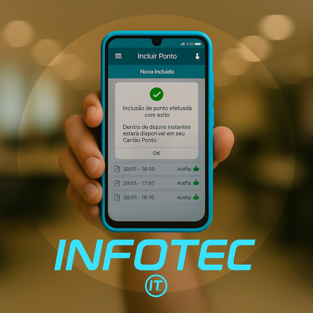 Ponto via Celular – App Central do Funcionário